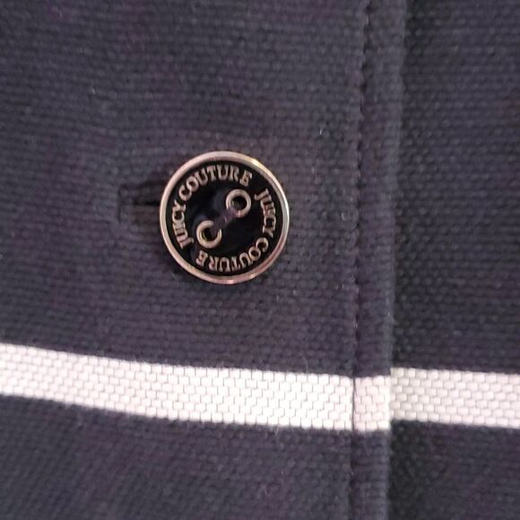 Juicy Couture Wide Striped Jacket Size Small - Picture 7 of 9